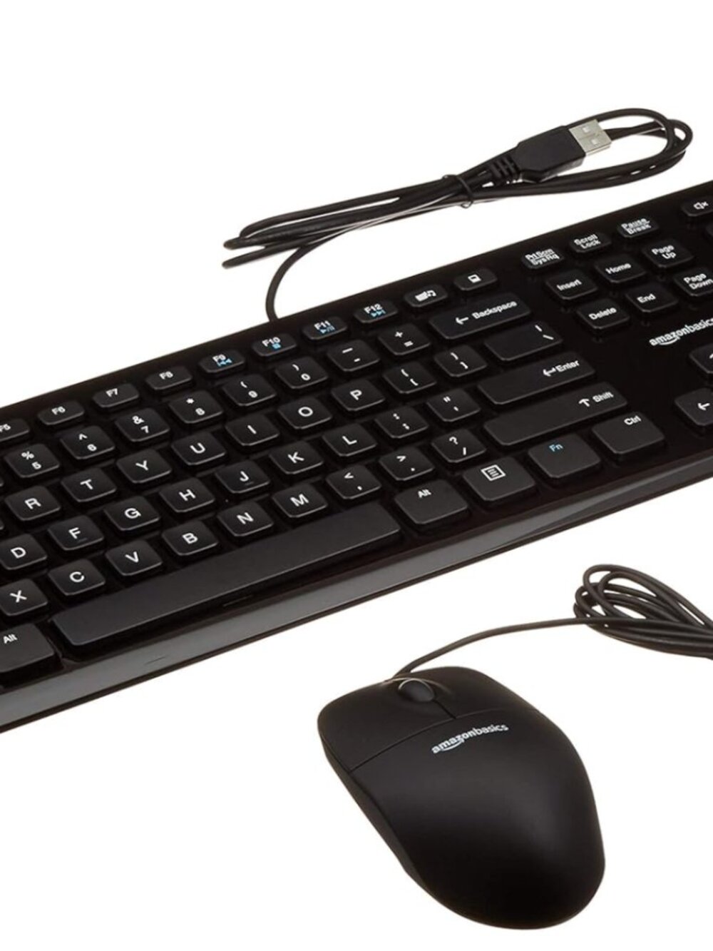 Amazon Basics Wired USB Keyboard and Mouse Combo
